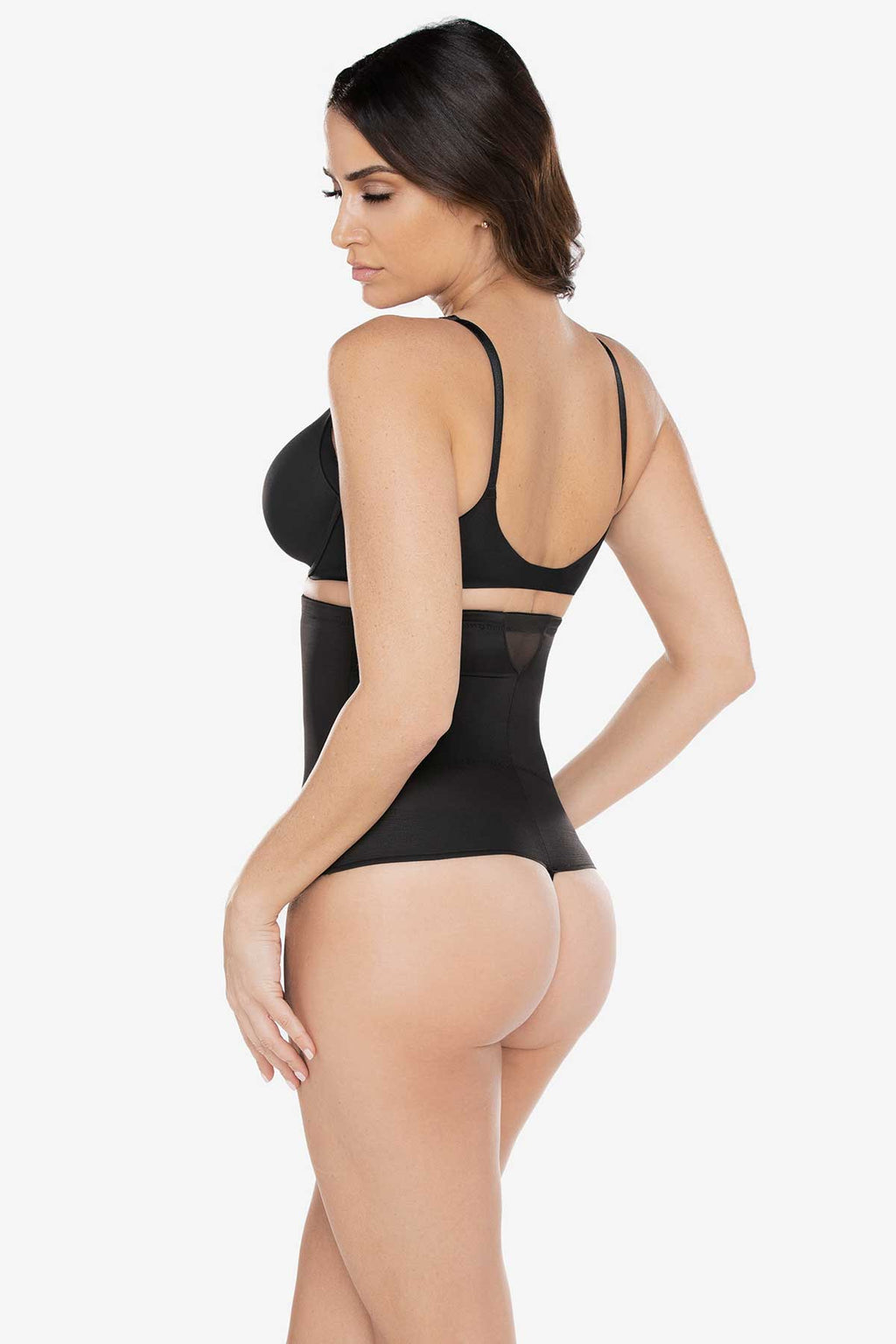 Sexy Sheer Shaping High-Waist Thong