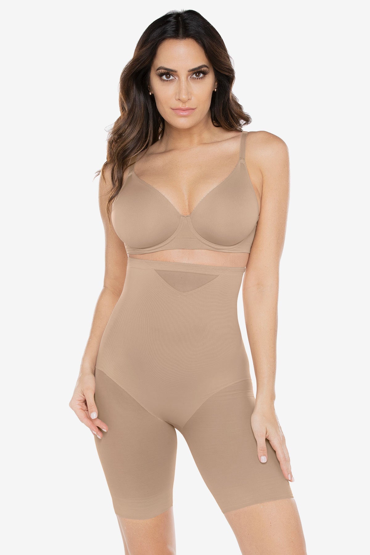 Extra Firm Sexy Sheer Shaping Hi-Waist Thigh Slimmer