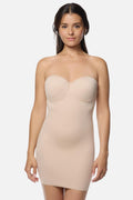 Firm Control Strapless Bra Slip